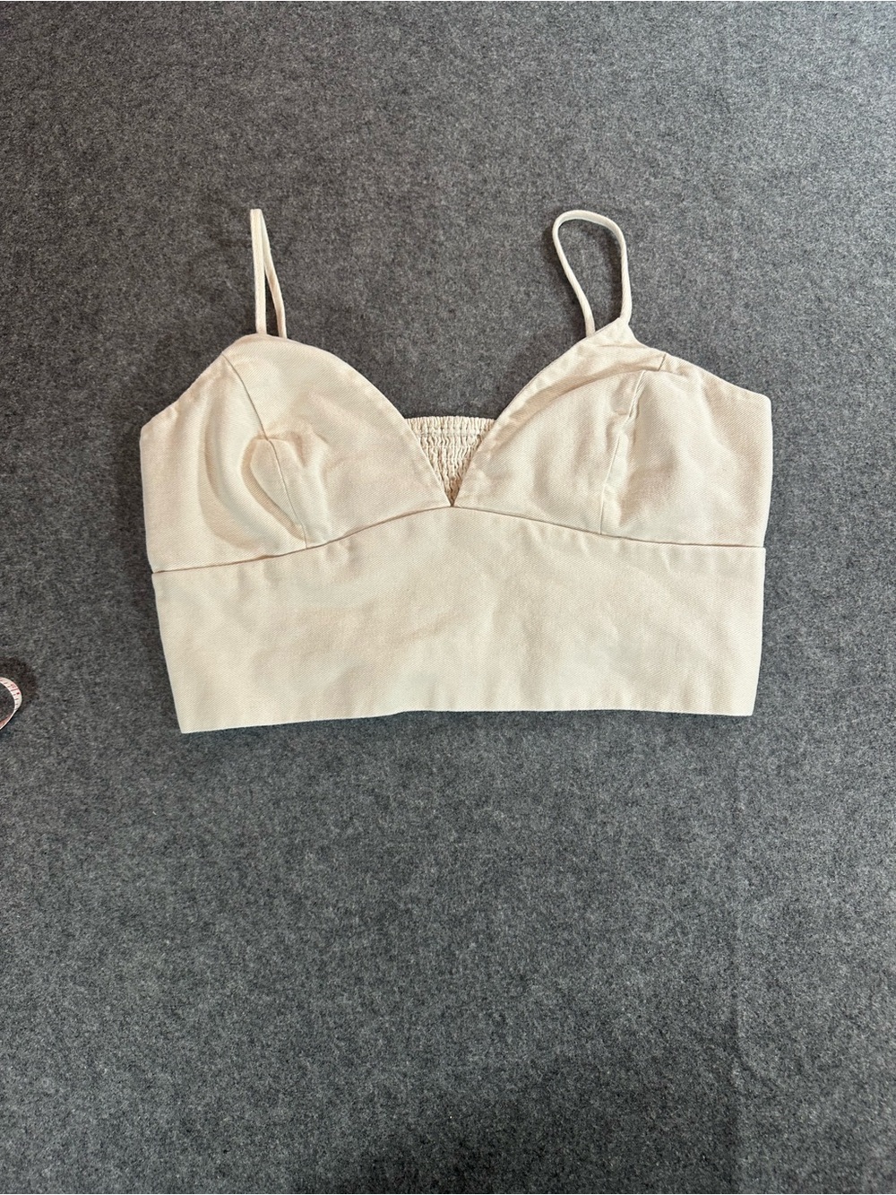Altar'd State White Denim Top